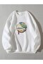 Unisex Totoro Anime Printed Oversize Sweatshirt