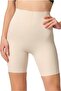 Purple Laser Cut Non-Marking High Waist Long Leg Women's Boxer Corset 2707