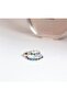 Steel Vip Colorful Zirkontas 2-Piece Ring (with Elastic)