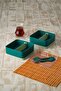 4-Compartment Food Storage Container Set| Athlete Diet Student Fitness School Workplace Travel Table - 4