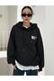 Women's Cheris Time Printed Hooded Oversize Sweatshirt - 6
