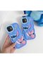 iPhone 12 & 12 Pro (6.1 Inch) Compatible Cute Stitch Pattern Soft Dough Silicone Luxury - 5