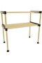 SEOWOOD WOODEN MULTIPURPOSE 2 - TIER STORAGE SHELF