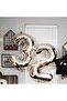 1 Number Foil Silver Balloon Small 35 Cm - 2