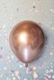 Rose Gold Chrome Balloon Mirrored Balloon Roe Gold Color 10pcs