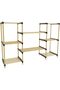 SEOWOOD MODULAR WOODEN FLOWER RACK (8 SHELVES)