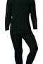 Boy's Thermal Underwear Leggings Bottom Top Black Long