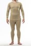 Khaki Colored Unisex Thermal Underwear -20 Degree Bottom-Upper Set