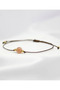 Sunstone Genuine Design Elegant Real Natural Stone Bracelet (High Quality Handcrafted Ladder Closure) - 2