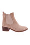 104 Women's Frame Heeled Stretch Detailed Boots