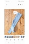Blue Slim Fit Lycra Girl's Jeans Leggings - 7