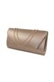 Bronze Evening Dress Bag. Bronze Women's Evening Dress Bag. Evening Dress Bronze Fabric Event Night Portfolio Clutch Bag.