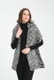Leopard Print Knitwear Knit Scarf, Knit Scarf, Soft Textured Scarf, Women's Scarf, Scarf, Knitted Scarf - 7