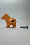 Orange Zebra Cabinet Handle - Cute Furniture Handle for Kids Room, Kitchen and Bathroom, Handled - 5