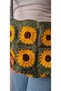 HAND KNITTED BAG / MOTIFED BAG / WOMEN'S BAG / SHOULDER BAG / BOHEM BAG / - 5
