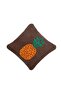 Throw Pillow Pillow Pineapple Brown