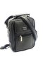 Fashion Men's Handbag 19x15 Cm Size Faux Leather Black