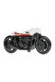 1/64 Scale Single Regular Cars Hkk34 Hw Moto / Honda Cb750 Cafe White - 2