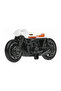 1/64 Scale Single Regular Cars Hkk34 Hw Moto / Honda Cb750 Cafe White - 3