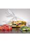 22X35 Transparent Non-Locked 2-Piece Nylon Bag 100 Pcs Refrigerator Meat Pulses Candy Bag - 5