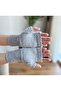 Fingerless Floral Embroidered Gloves for Women, Hand Knitted Gloves, Crochet Gloves - 3