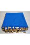 Handmade Coin Sequin Writing, Cheesecloth Yemeni, Scarf, 4 Edges Embroidered - 5