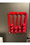Red Nespresso & Jacobs Compatible Capsule Coffee Stand (WITH MAGNET, 20 CAPSULES CAPACITY) - 2