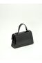 Women's Black Patent Leather Bag - 2