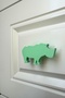 Green Rhino Cabinet Handle - Modern, Stylish and Durable Furniture Handle for Children's Room, Kitchen and Bathroom