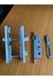 Full Wc Door Handle Lock Striker Set