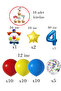 Rođendanski set na temu karnevala - 2