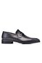 Black Casual Genuine Leather Classic Men's Shoes - 2