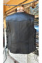 Genuine Leather Biker Chopper Vest - 3
