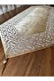 Trendy Model Gold Color Honey Tulle Table Runner - 3