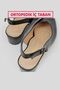 Women's Black Genuine Leather Heeled Shoes Size 35-41 - 5