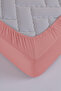 100×200 Single Combed Cotton-Lycra Elastic Sheet - 100% Cotton-Elastane Knitted, 200 Gr/M2 - 4