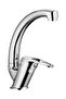 Venice Series Bathroom Sink and Sink Faucet Set Chrome Color Faucet Set - 4