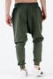 Sweatpants الرجال الكاكي المتضخم - 4