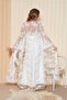 Two Piece Long Dressing Gown - 4