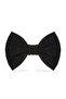 Black Velvet Dog Bow Tie (SIZE 3) - Bow Tie Only, Leash Not Included