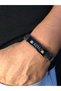 Men's Steel Bracelet - Belt Model with Name Engraving, for Lover, Spouse, Father - 4