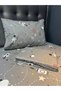 Youth Room Duvet Cover Set with Elastic Sheets 100% Cotton Space Smoked - 7