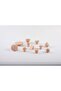 Globe 10 Pcs Wooden Handle Luxury Country Kitchen Furniture Cabinet Drawer Handle Globe10 Pcs - 5