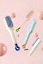 Portable Hair Comb - Self-Cleaning Detangling Hair Brush - 5
