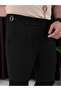 Men's Old Money Duble Bean Pleated Lycral Fabric Pants - 2