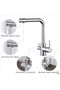 3-Way Sink Faucet with Aceser Purification Outlet - 5