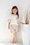 Top and Bottom as Set, Shorts Set, Blouse, Shirt, Summer, Summer Set, Shorts, Girl - 5
