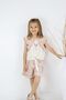 Top and Bottom as Set, Shorts Set, Blouse, Shirt, Summer, Summer Set, Shorts, Girl