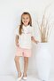 Top and Bottom as Set, Shorts Set, Blouse, Shirt, Summer, Summer Set, Shorts, Girl