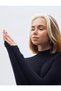Özkan Brand Fit Mold Soft Stretch Fabric Cotton Fisherman Mock Neck Long Sleeve Hooked Snap Fastener Knitted Bodysuit - 6